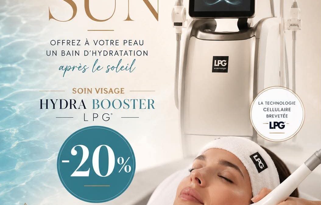 ✨Exclusivité du mois de Août – Soin hydratation booster✨