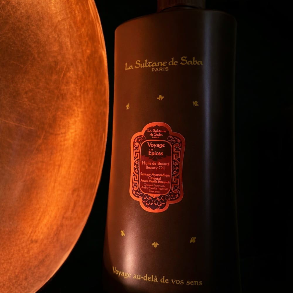 huile massage ayurvédique